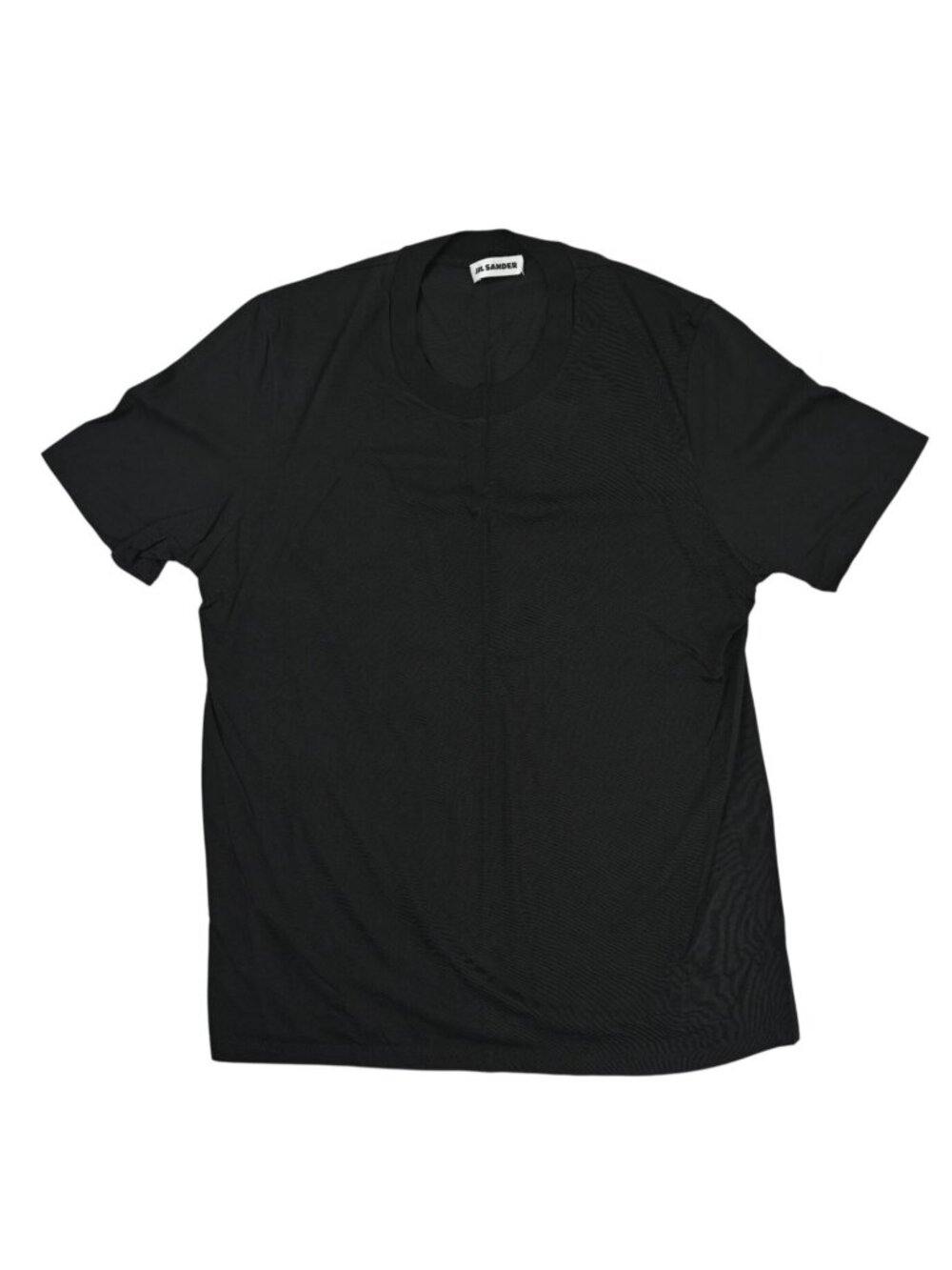 Jil Sander Short Sleeve T-Shirt in Black